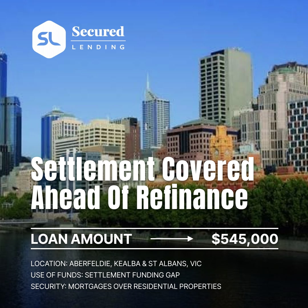 $545K Bridging Loan Across Three Suburbs in Melbourne's North-West