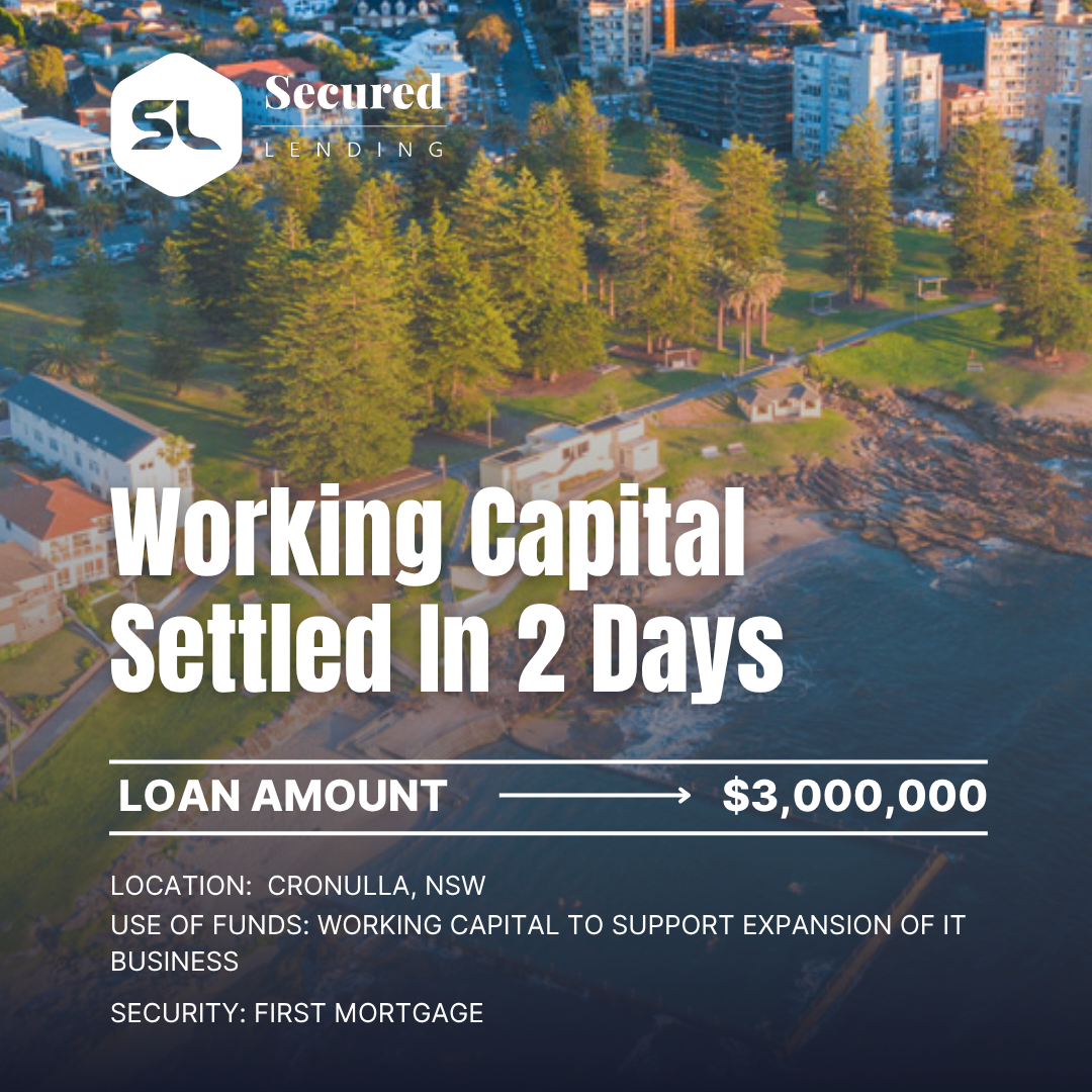 $3M Working Capital for IT Business Expansion Settled in 2 Business Days