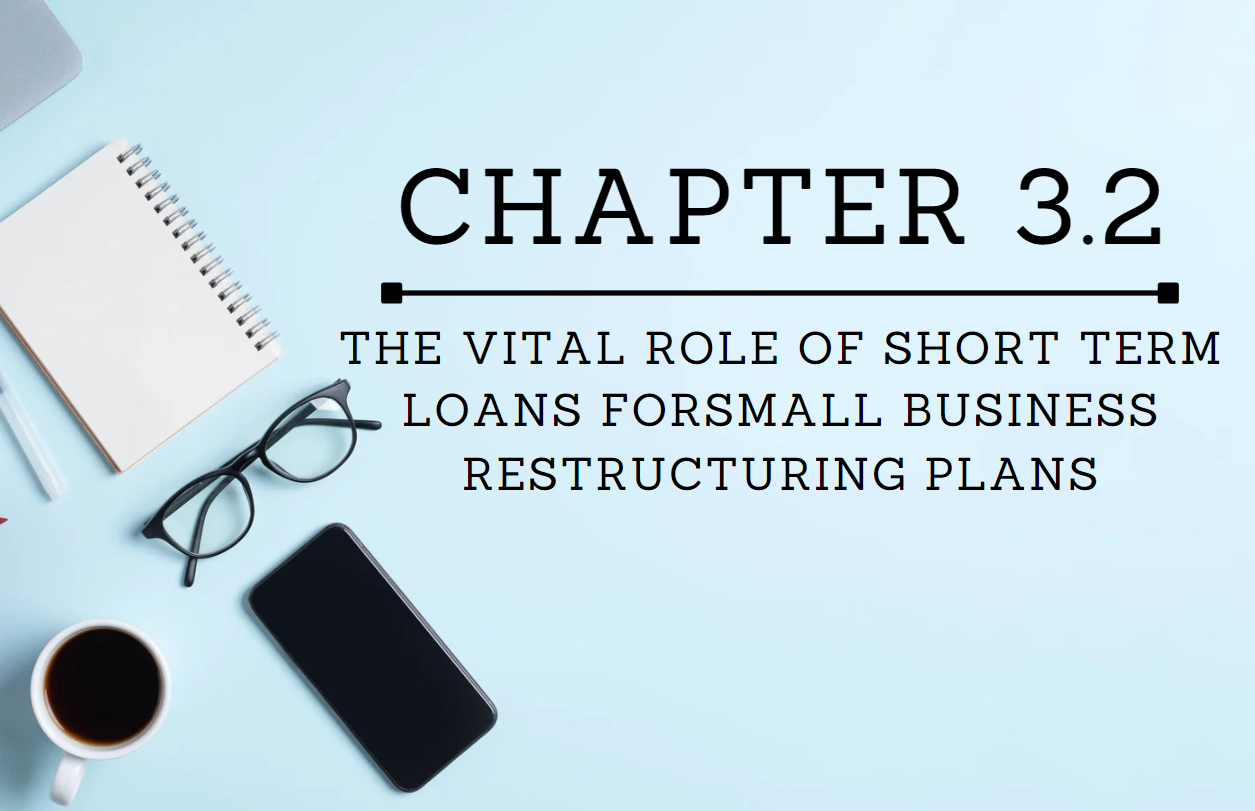 Chapter 3.2 – the Vital Role of Short Term Loans for Restructuring