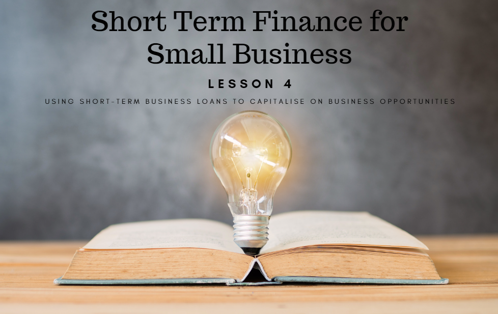 Short Term Finance for Small Business – Business Opportunities