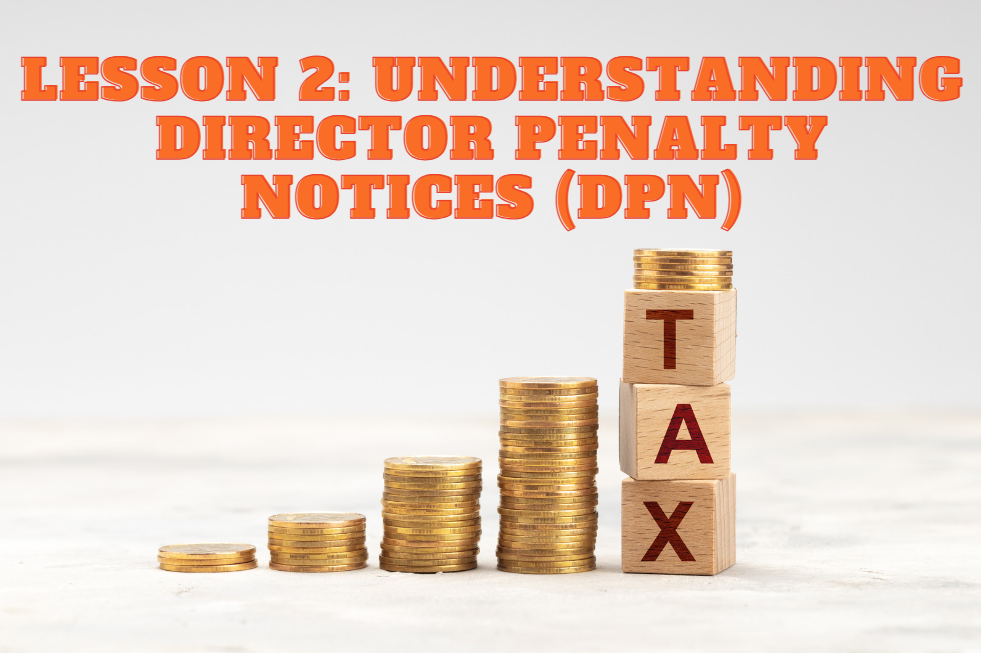 Tax Debt: Understanding Director Penalty Notices
