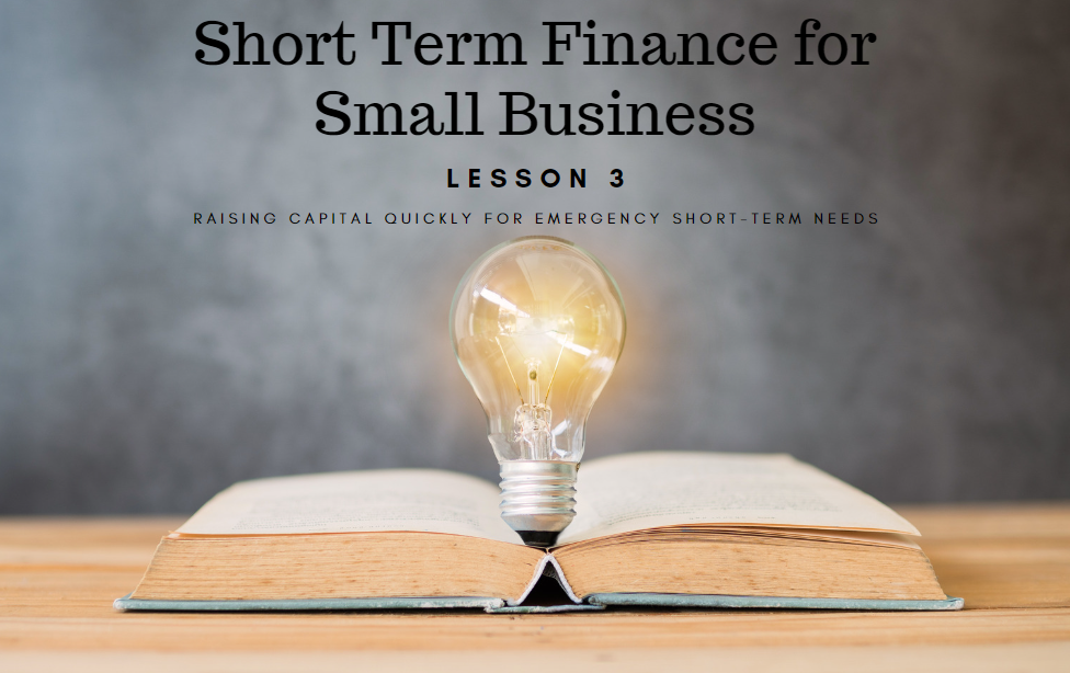 Short Term Finance for Small Business – Raising Capital