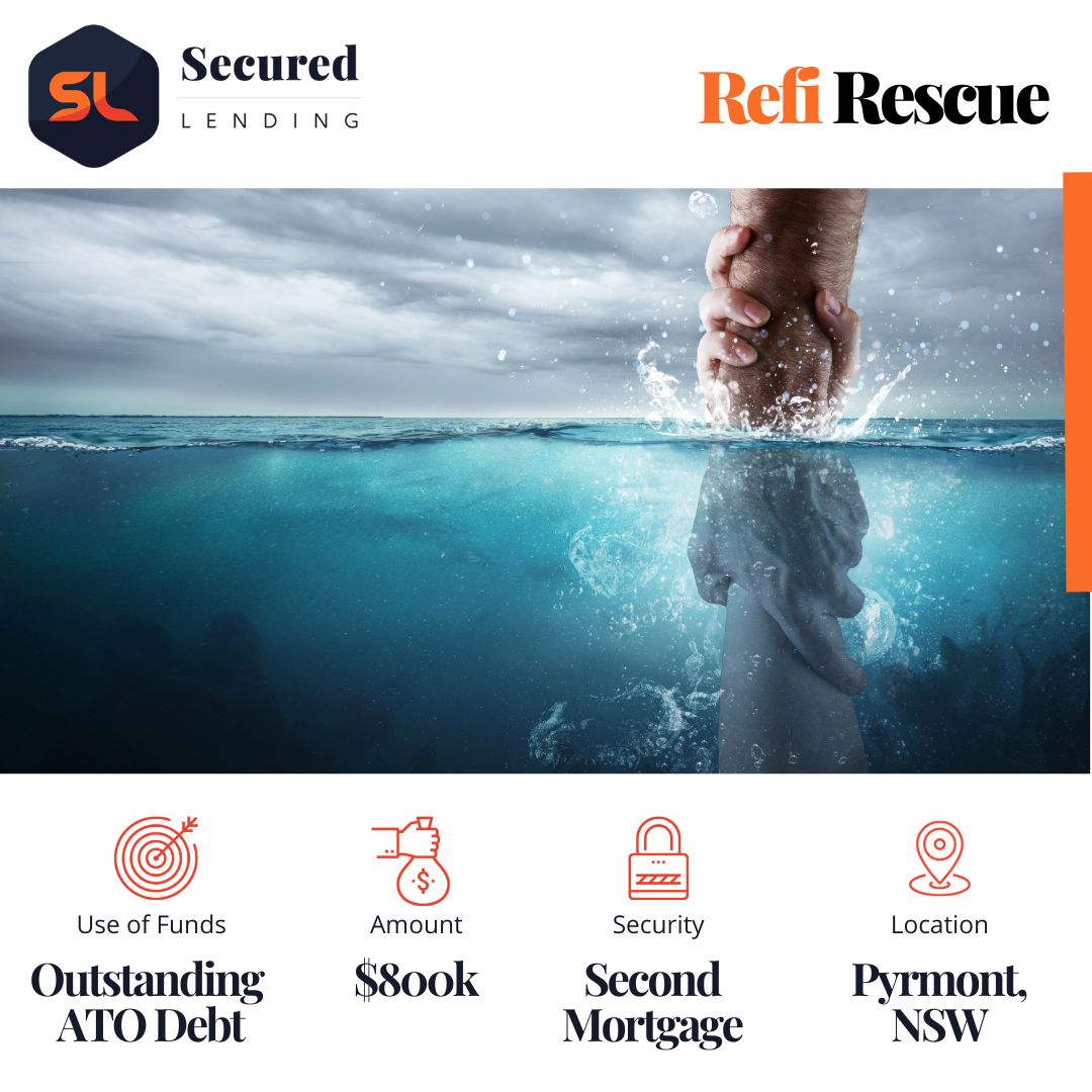 $800K Second Mortgage Tax Debt Loan Helped Save a Multi-Property Refinance in Pyrmont