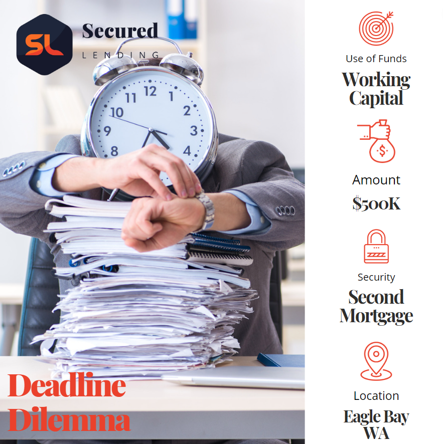 How a $500,000 Second Mortgage Helped Fulfil a Contract on Time