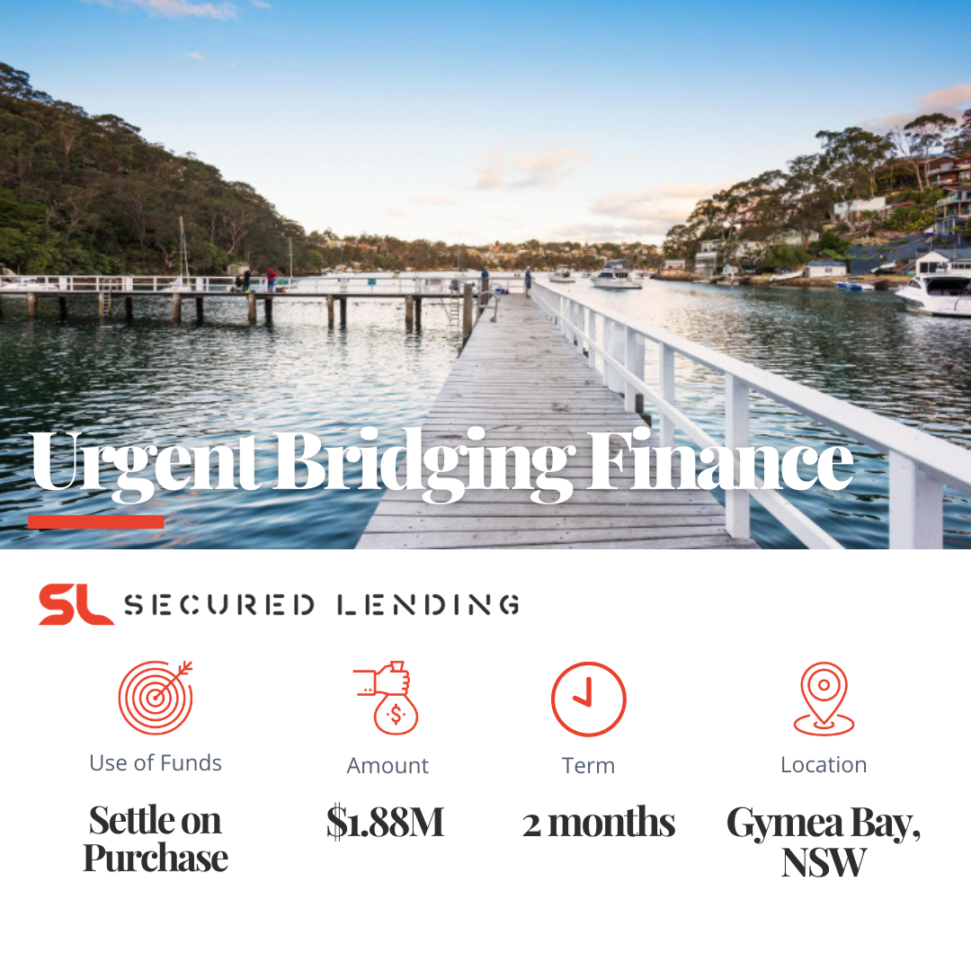 Urgent Bridging Loan: $1.88 million Secured in 48 Hours